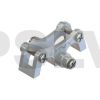 LX0814  Lynx Tail Boom Clamp V2 Edition X Carbon Push Rod Silver 130X  